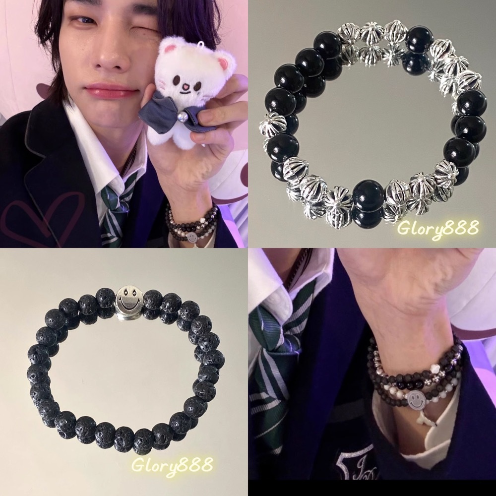 StrayKids Hyunjin- Custom Beaded Bracelet