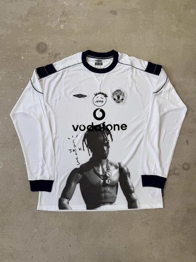 Travis Scott Long Sleeve custom Remake Jersey 