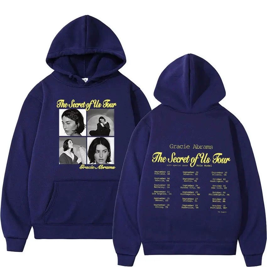 Gracie Abrams The Secret of Us Tour  Print Hoodie