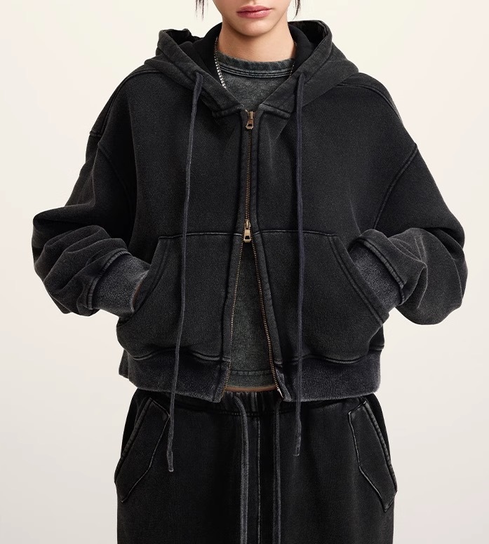 SEVENTEEN Hoshi&Mingyu-Inspired Cropped Hoodie 