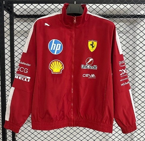 Enhypen NI-KI inspired AC Embroidered Football Windbreaker Zip-Up Rainproof Soccer Jacket-niki