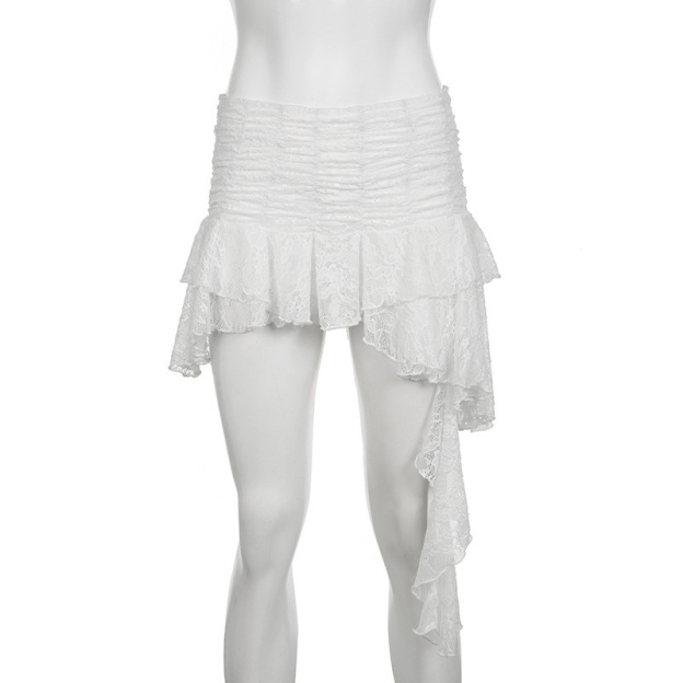 ITZY Yuna Inspired White Performance Top & Skirt Set