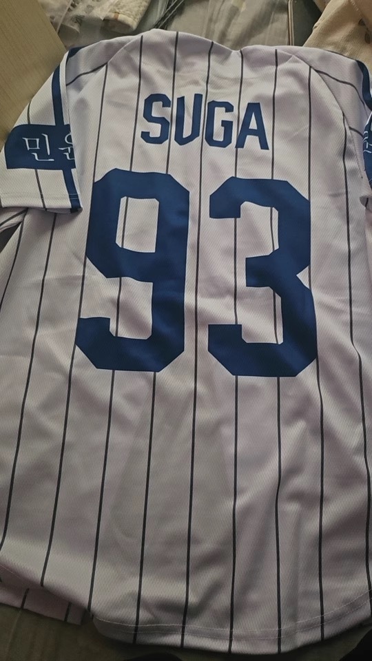BTS JUNGKOOK & SUGA CUSTOM JERSEY