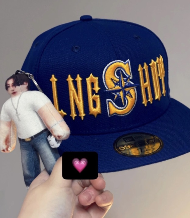 lngshot inspired DIY Custom LA Embroidered Baseball Cap Hat 