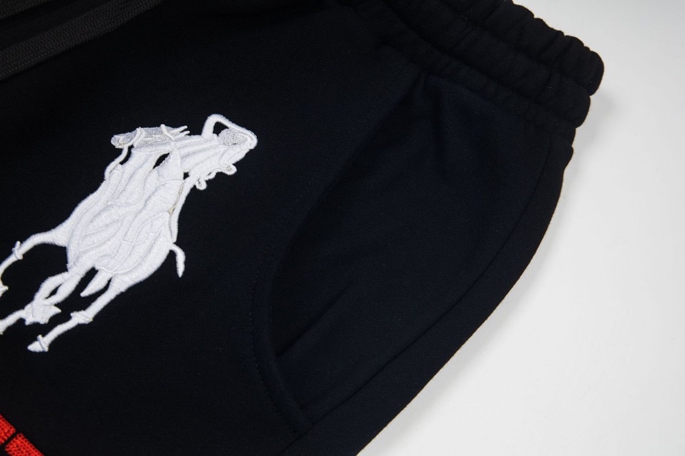 Enhypen NI-KI inspired Angel War Horse Embroidered Baggy Sweatpants Mowalola LEARL Pants