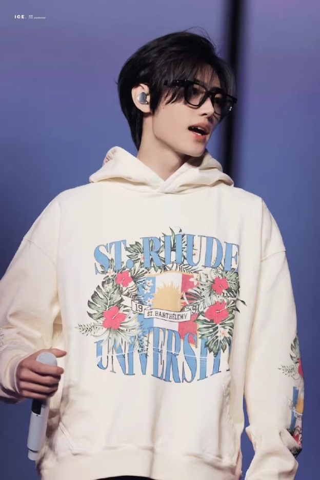 ENHYPEN Sunghoon inspired  Vintage Floral Hoodie