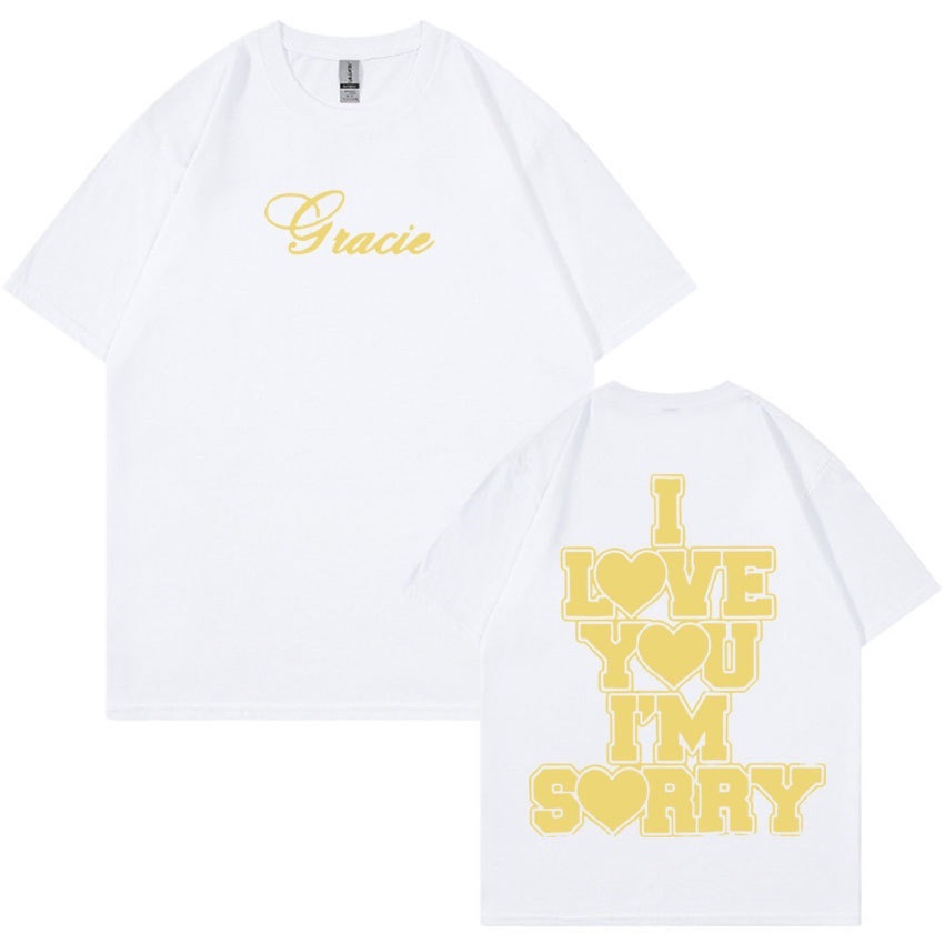 I Love You I'm Sorry Gracie Abrams Print T-shirt 