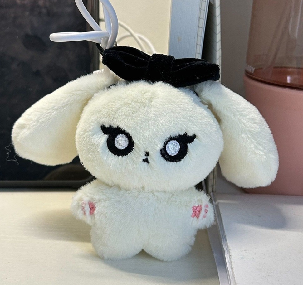 Aespa NingNing & Giselle Mini Dolls official inspired Plush Keychain