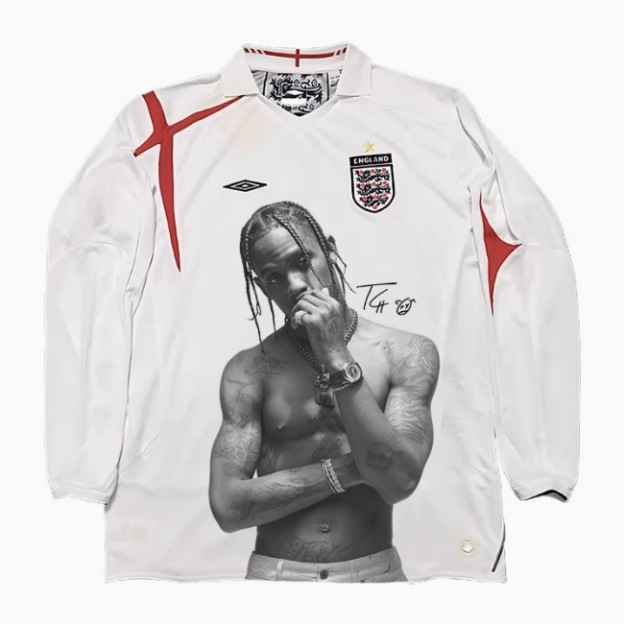 Travis Scott Long Sleeve custom Remake Jersey 