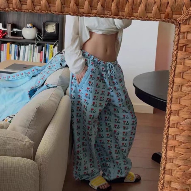 Ashley Williams inspired I Love Me print hoodie pants set 