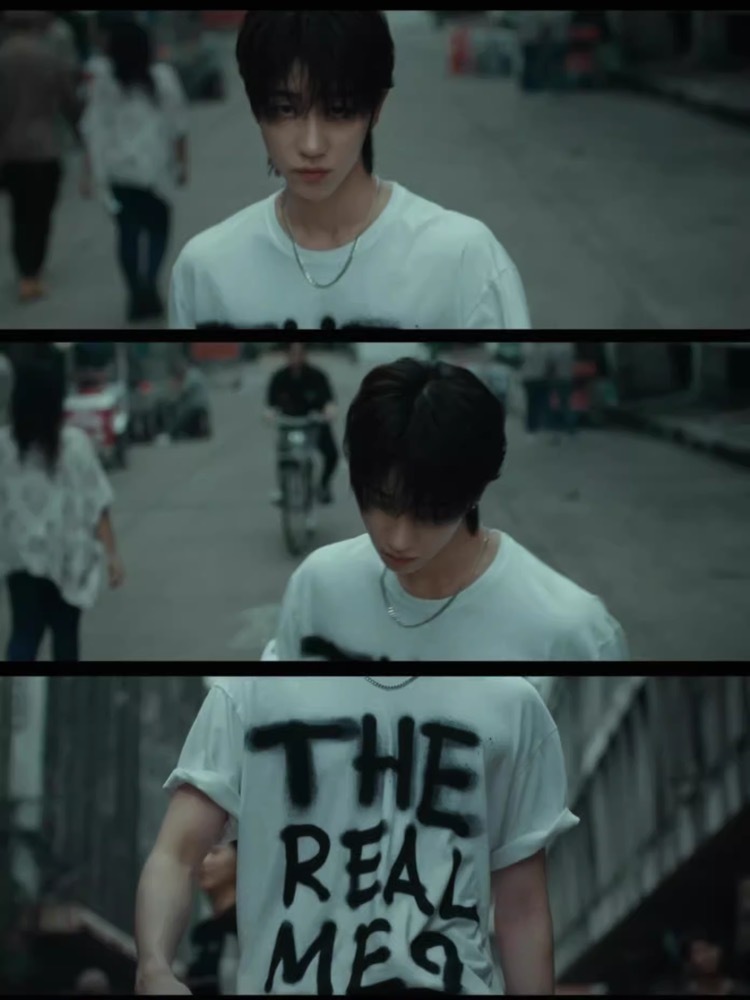 SEVENTEEN The8 -Inspired THE REAL ME White T-Shirt -XuMinghao