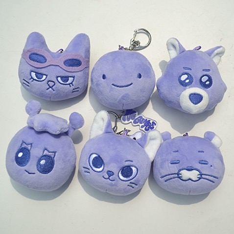 Boynextdoor inspired Plushies HEAD KEYCHAIN