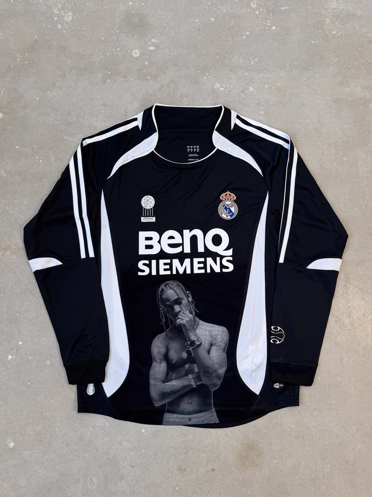 Travis Scott Long Sleeve custom Remake Jersey 