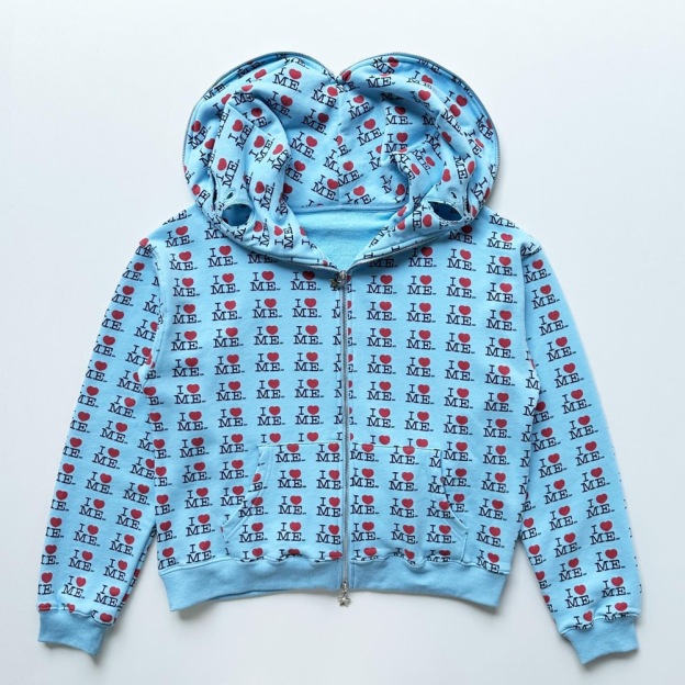 Ashley Williams inspired I Love Me print hoodie pants set 