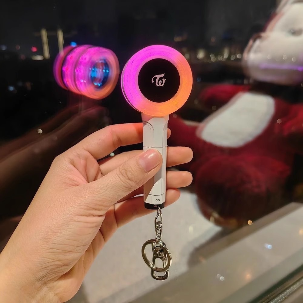 TWICE 3rd Gen Mini Light Stick inspired Keychain