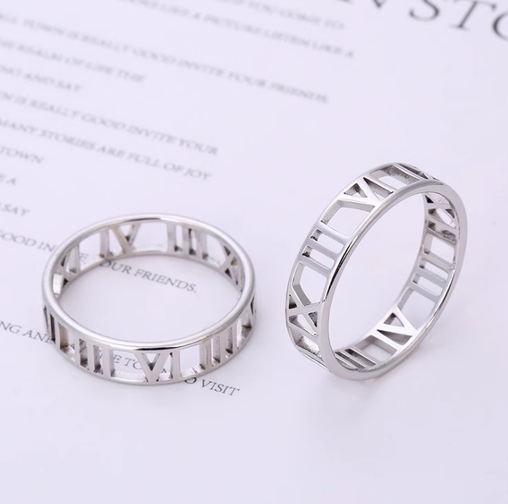 SEVENTEEN Hollow-Out Ring Set