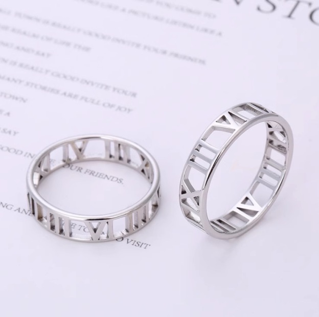 SEVENTEEN Hollow-Out Ring Set