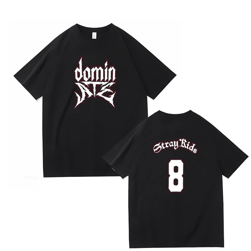 StrayKids inspired Dominate Logo Merch t-shirt Vintage tee