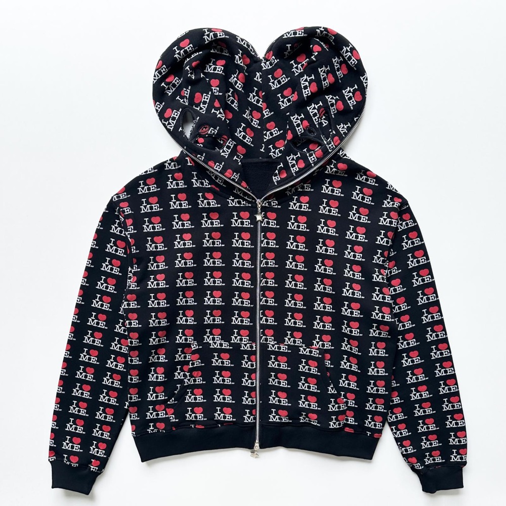 Ashley Williams inspired I Love Me print hoodie pants set