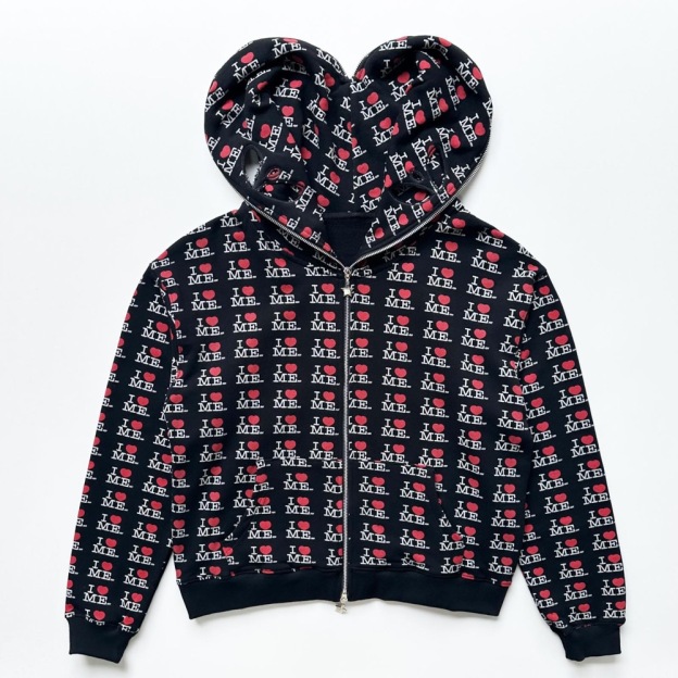 Ashley Williams inspired I Love Me print hoodie pants set 