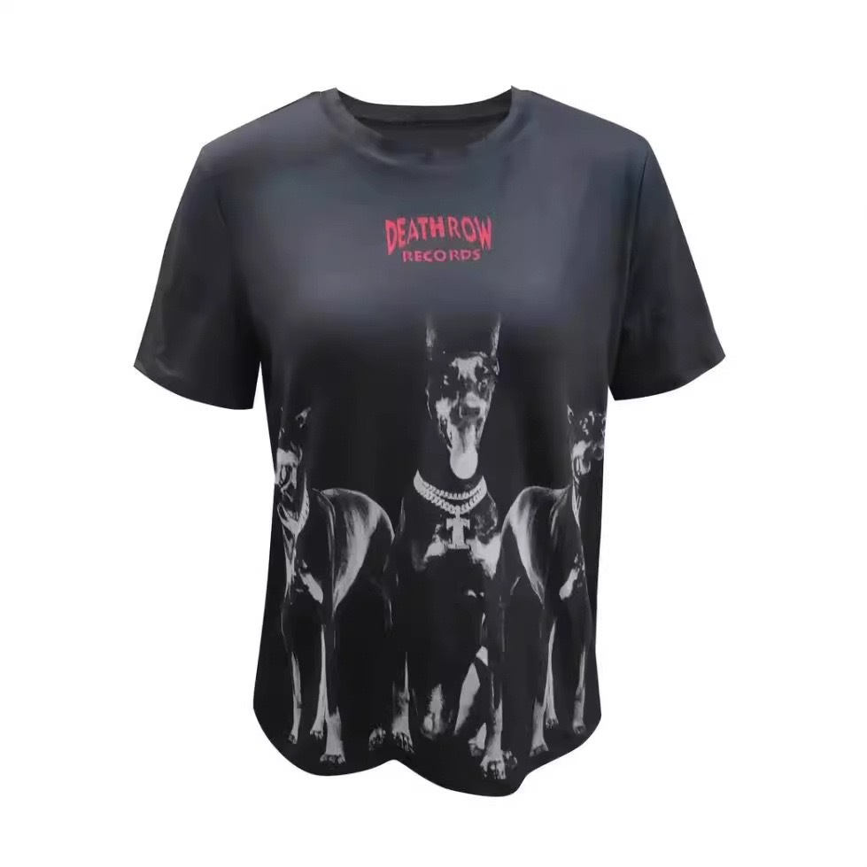 Katseye lara inspired dog print tshirt