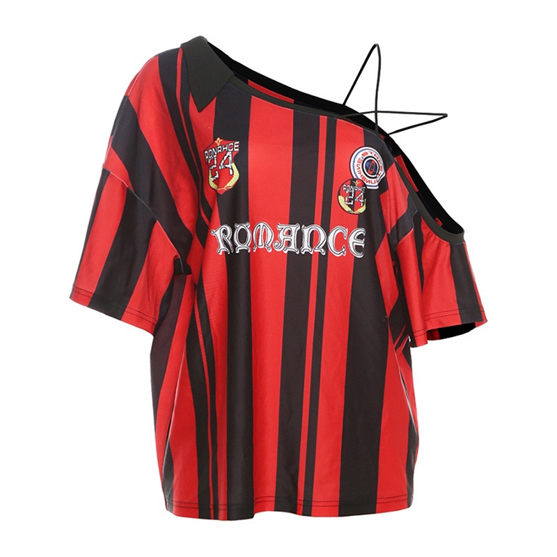 Babymonster Ahyeon& Aespa Karina Retro Striped Sleeveless Jersey Top