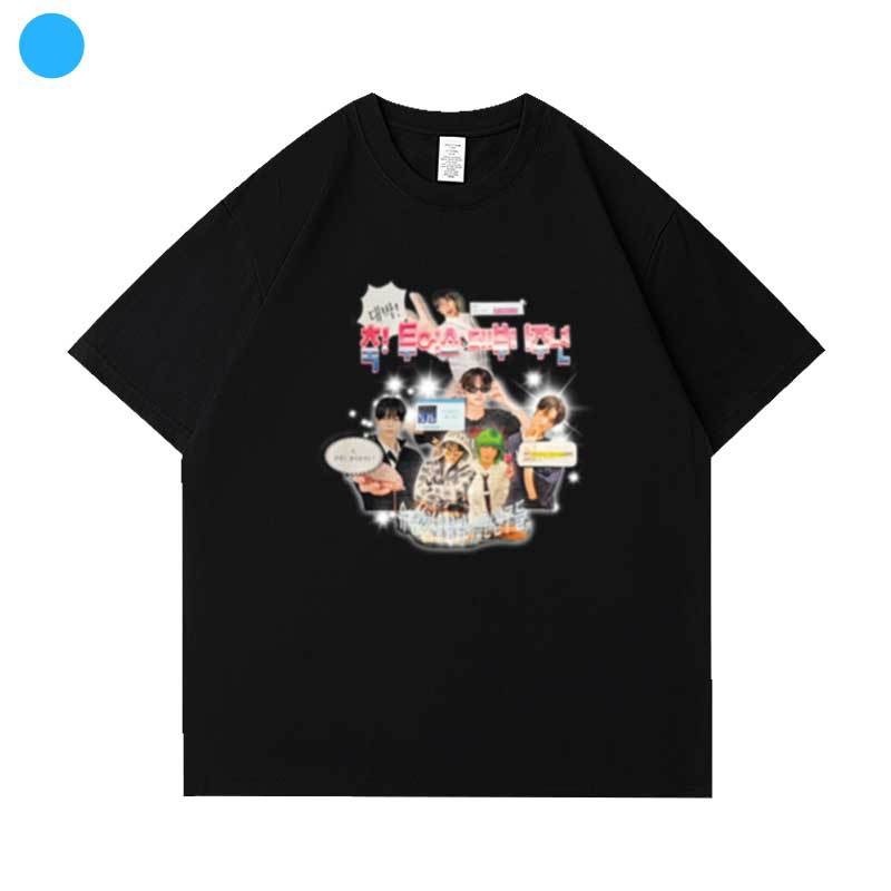 TWS one-year anniversary neighboring same short T-shirt