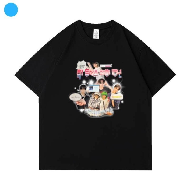 TWS one-year anniversary neighboring same short T-shirt