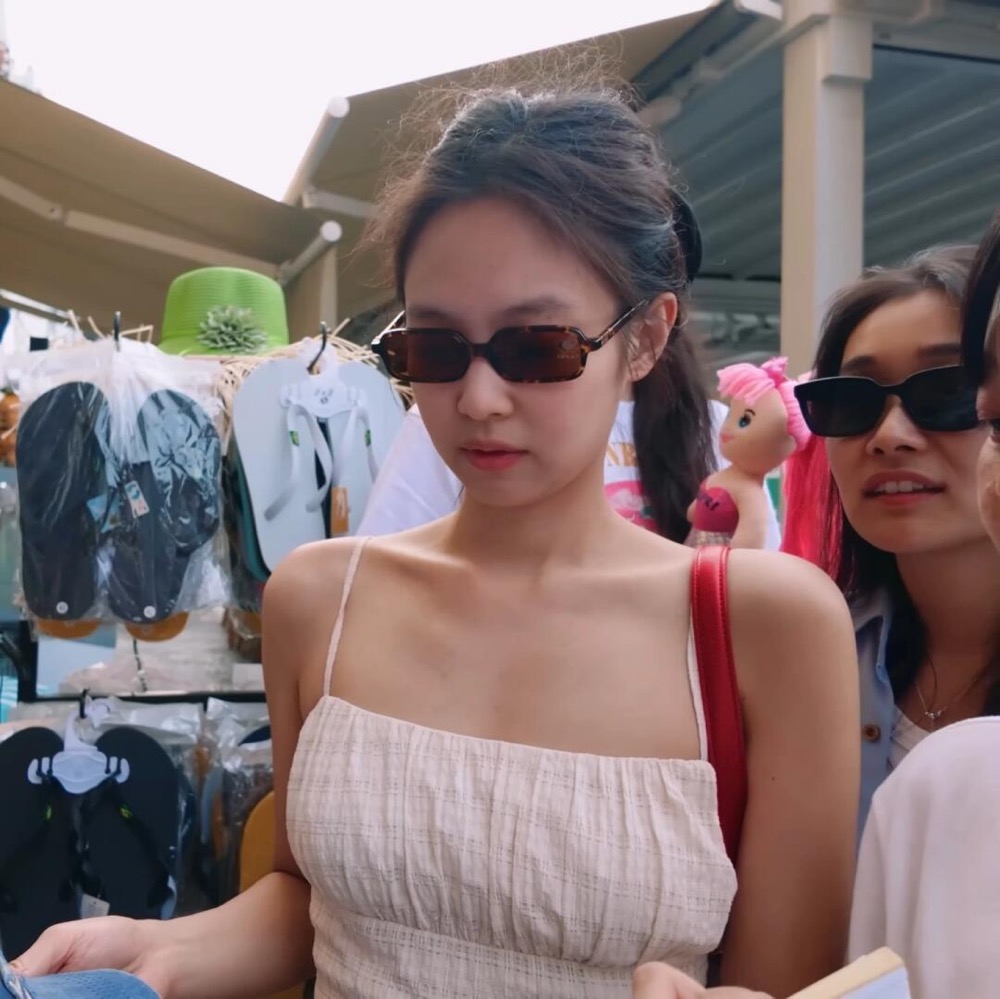 BLACKPINK Jennie inspired Vacation Long Dress 