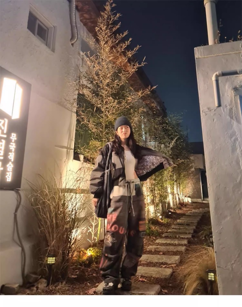 Got7 Jackson Wang Inspired Graffiti Track Pants