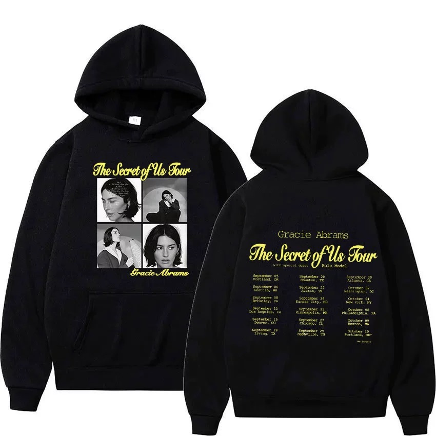 Gracie Abrams The Secret of Us Tour  Print Hoodie