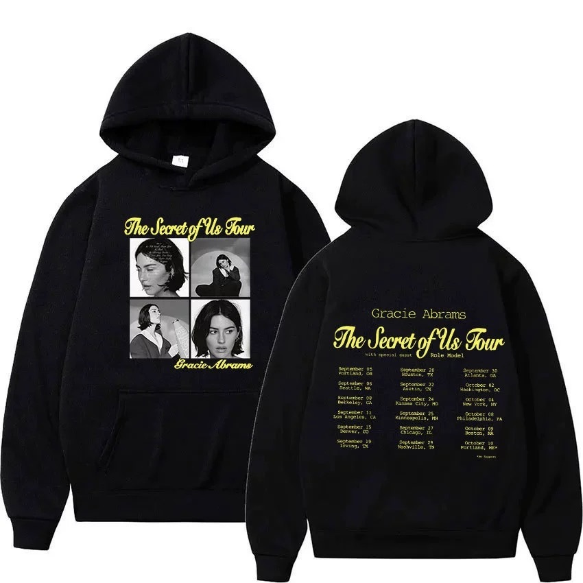 Gracie Abrams The Secret of Us Tour  Print Hoodie