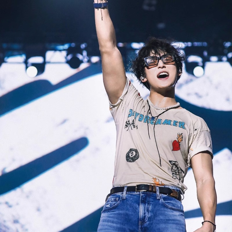 SEVENTEEN Mingyu Berlin Music Festival Inspired Graffiti Tee shirt