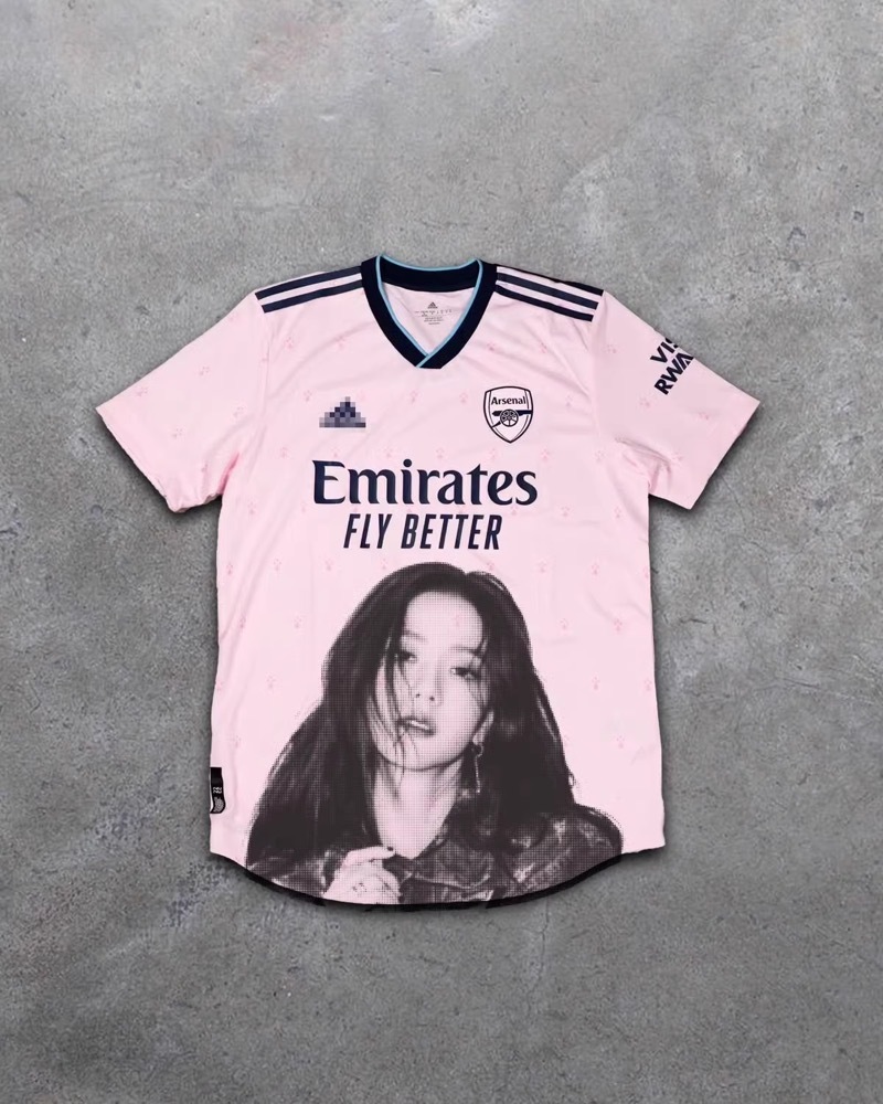 Blackpink-Inspired custom Arsenal Remake Jersey