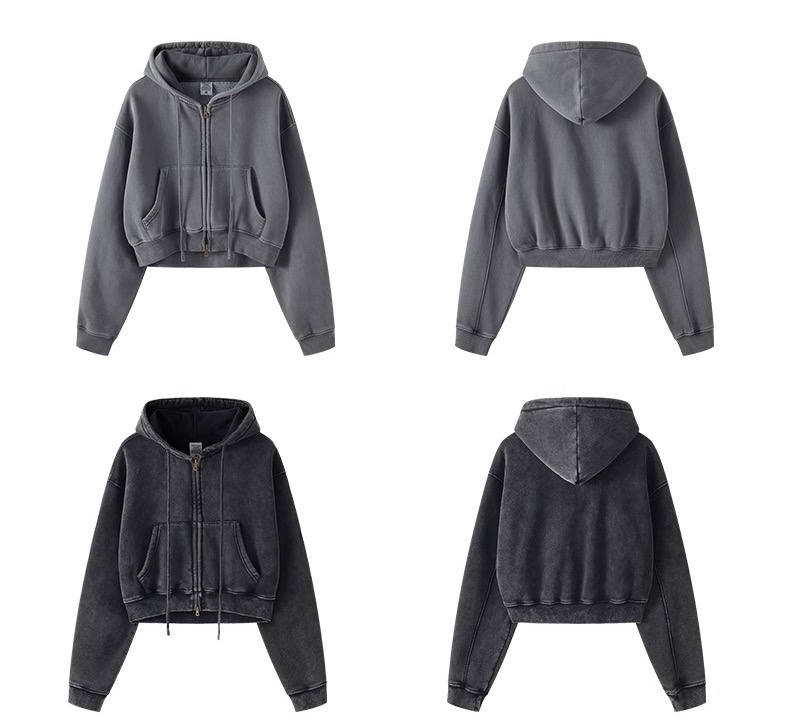 SEVENTEEN Hoshi&Mingyu-Inspired Cropped Hoodie 