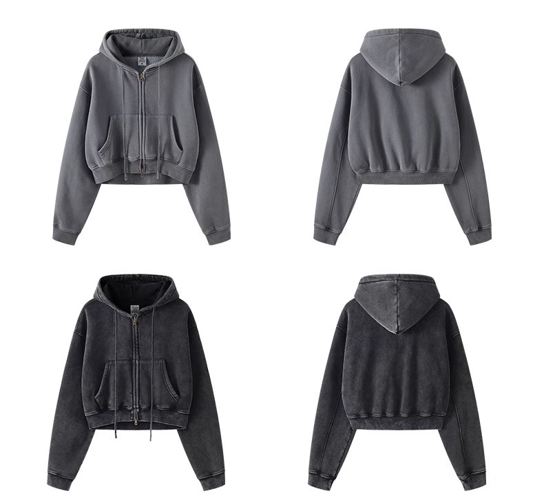 SEVENTEEN Hoshi&Mingyu-Inspired Cropped Hoodie 