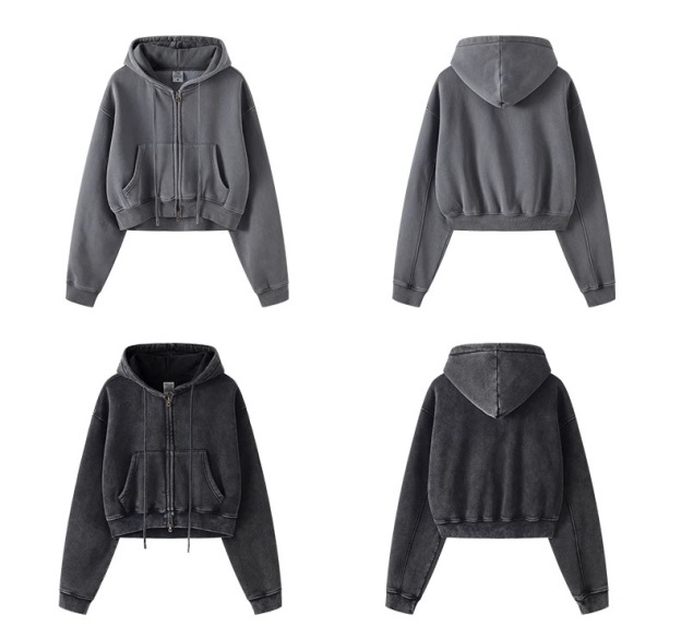 SEVENTEEN Hoshi&Mingyu-Inspired Cropped Hoodie 