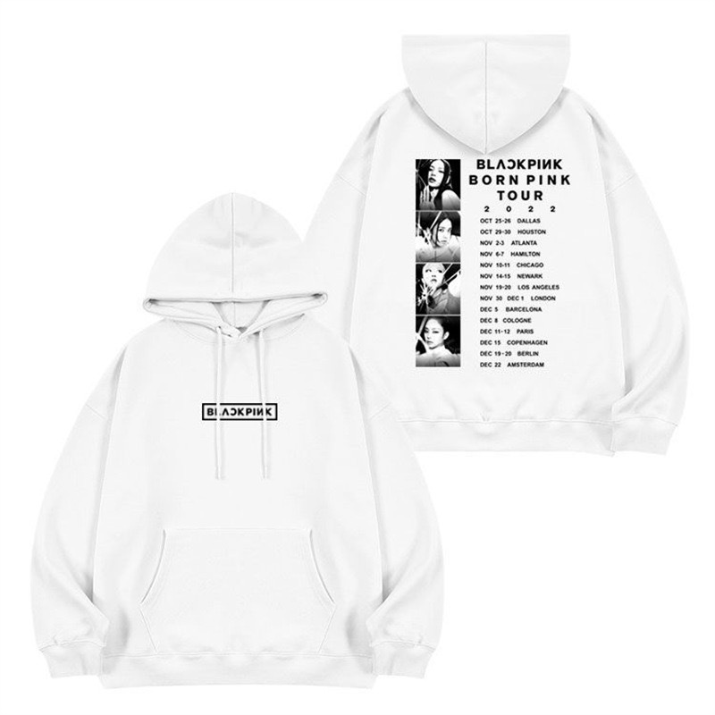 BLACKPINK BORN PINK World Tour concert merch hoodies