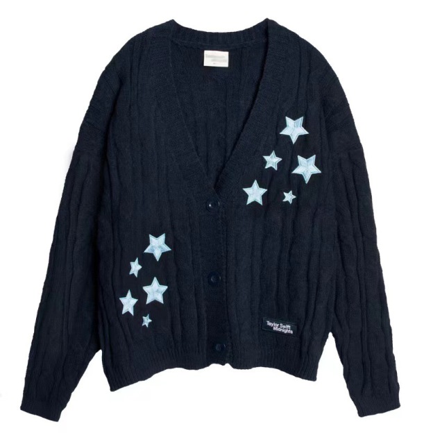 Taylor Swift Star Knit Cardigan