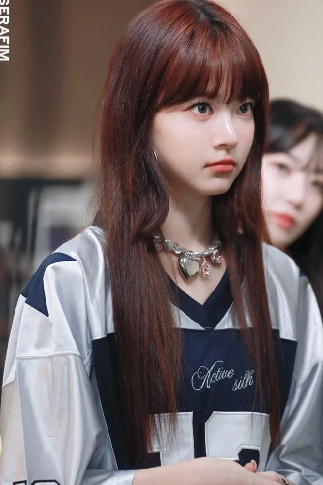 Le sserafim Eunchae&NewJeans Minji Inspired Patchwork Jersey Tshirt-NJZ