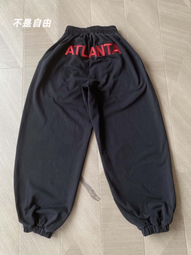 Enhypen NI-KI inspired Angel War Horse Embroidered Baggy Sweatpants Mowalola LEARL Pants