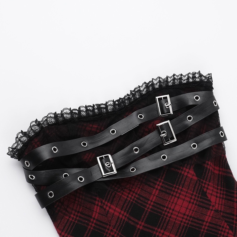 Red Plaid Sheath Dress--Straykids concert outfitidea for STAY