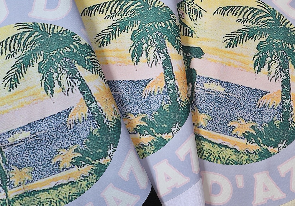 Enhypen NIKI inspired RHUDE sunset print tshirt-NI-KI