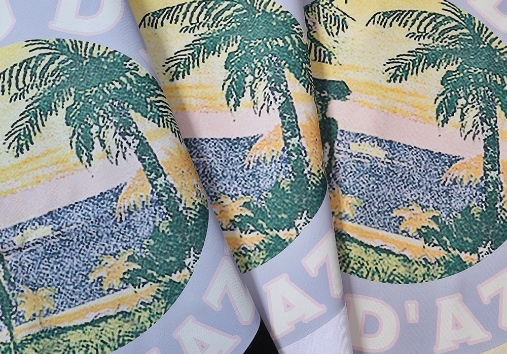 Enhypen NIKI inspired RHUDE sunset print tshirt-NI-KI