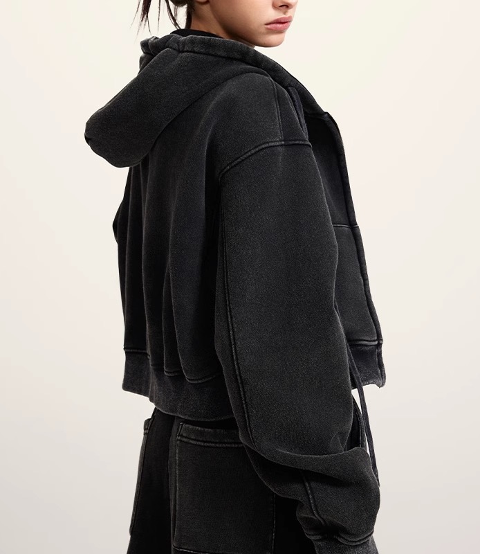 SEVENTEEN Hoshi&Mingyu-Inspired Cropped Hoodie 