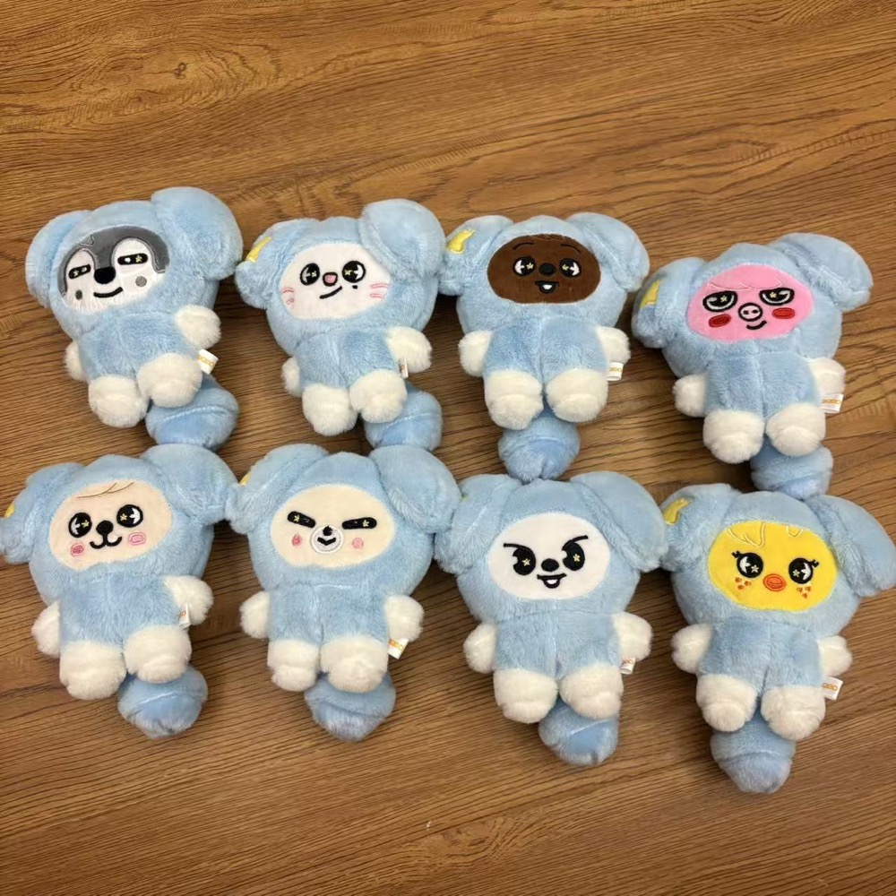 Straykids RUN IT TASY style 15cm Cute Animal Stuffed Push Doll 