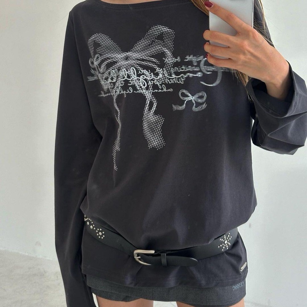 IVE REI Inspired Off-Shoulder Bow Top