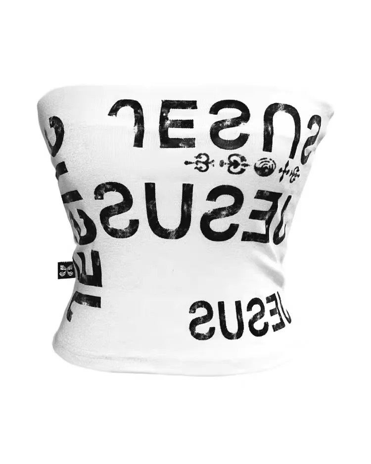 Babymonster Asa- Black Bow Halter Corset Vest Set