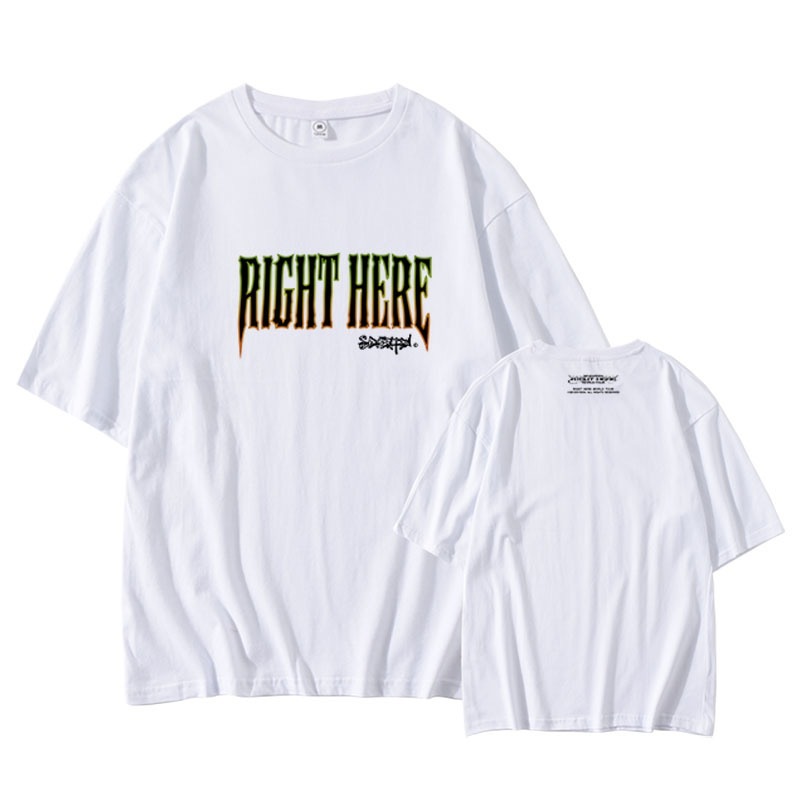 SEVENTEEN "RIGHT HERE" 2025 Asia Tour Official-Inspired Short Sleeve T-Shirt
