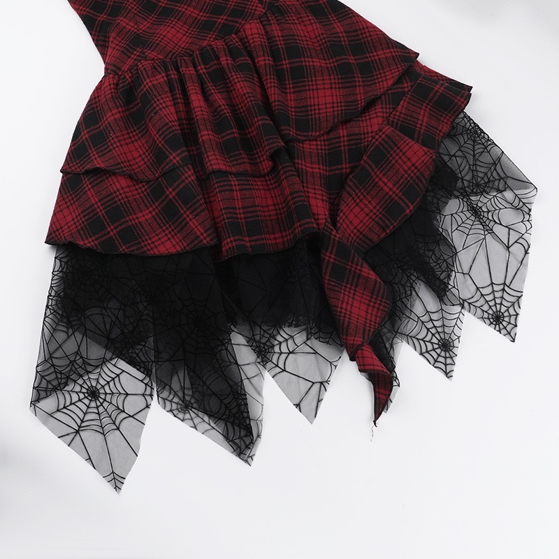 Red Plaid Sheath Dress--Straykids concert outfitidea for STAY